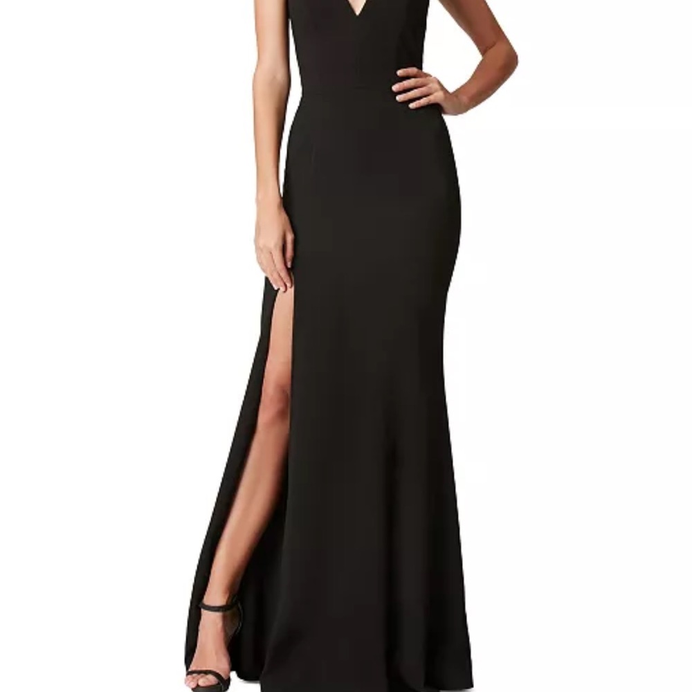 Elegant Black Evening Gown